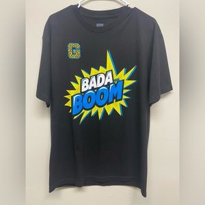 WWE Enzo and Cass Bada Boom Realest Guys in the room shirt large black